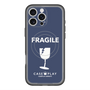 スリムプロテクションプレミアムケース with MagSafe［ FRAGILE - Navy ］
