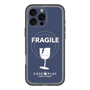 スリムプロテクションプレミアムケース with MagSafe［ FRAGILE - Navy ］