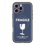 スリムプロテクションプレミアムケース with MagSafe［ FRAGILE - Navy ］