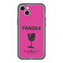 スリムプロテクションプレミアムケース with MagSafe［ FRAGILE - Pink ］
