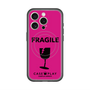 スリムプロテクションプレミアムケース with MagSafe［ FRAGILE - Pink ］