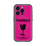 スリムプロテクションプレミアムケース with MagSafe［ FRAGILE - Pink ］
