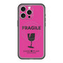 スリムプロテクションプレミアムケース with MagSafe［ FRAGILE - Pink ］
