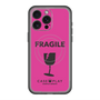 スリムプロテクションプレミアムケース with MagSafe［ FRAGILE - Pink ］