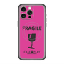 スリムプロテクションプレミアムケース with MagSafe［ FRAGILE - Pink ］