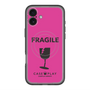 スリムプロテクションプレミアムケース with MagSafe［ FRAGILE - Pink ］