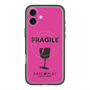 スリムプロテクションプレミアムケース with MagSafe［ FRAGILE - Pink ］