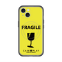 スリムプロテクションプレミアムケース with MagSafe［ FRAGILE - Yellow ］