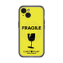 スリムプロテクションプレミアムケース with MagSafe［ FRAGILE - Yellow ］
