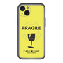 スリムプロテクションプレミアムケース with MagSafe［ FRAGILE - Yellow ］