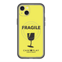スリムプロテクションプレミアムケース with MagSafe［ FRAGILE - Yellow ］