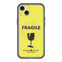 スリムプロテクションプレミアムケース with MagSafe［ FRAGILE - Yellow ］