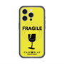 スリムプロテクションプレミアムケース with MagSafe［ FRAGILE - Yellow ］