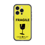 スリムプロテクションプレミアムケース with MagSafe［ FRAGILE - Yellow ］