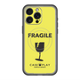 スリムプロテクションプレミアムケース with MagSafe［ FRAGILE - Yellow ］