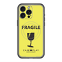 スリムプロテクションプレミアムケース with MagSafe［ FRAGILE - Yellow ］