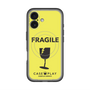 スリムプロテクションプレミアムケース with MagSafe［ FRAGILE - Yellow ］