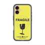 スリムプロテクションプレミアムケース with MagSafe［ FRAGILE - Yellow ］