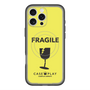 スリムプロテクションプレミアムケース with MagSafe［ FRAGILE - Yellow ］