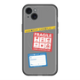 スリムプロテクションプレミアムケース with MagSafe［ FRAGILE Stickers - Gray ］