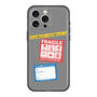 スリムプロテクションプレミアムケース with MagSafe［ FRAGILE Stickers - Gray ］