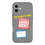 スリムプロテクションプレミアムケース with MagSafe［ FRAGILE Stickers - Gray ］