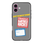 スリムプロテクションプレミアムケース with MagSafe［ FRAGILE Stickers - Gray ］