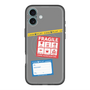 スリムプロテクションプレミアムケース with MagSafe［ FRAGILE Stickers - Gray ］