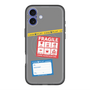 スリムプロテクションプレミアムケース with MagSafe［ FRAGILE Stickers - Gray ］