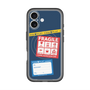 スリムプロテクションプレミアムケース with MagSafe［ FRAGILE Stickers - Navy ］