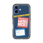 スリムプロテクションプレミアムケース with MagSafe［ FRAGILE Stickers - Navy ］