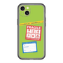 スリムプロテクションプレミアムケース with MagSafe［ FRAGILE Stickers - Green ］