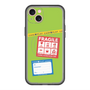 スリムプロテクションプレミアムケース with MagSafe［ FRAGILE Stickers - Green ］
