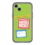 スリムプロテクションプレミアムケース with MagSafe［ FRAGILE Stickers - Green ］