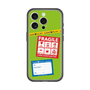 スリムプロテクションプレミアムケース with MagSafe［ FRAGILE Stickers - Green ］