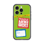 スリムプロテクションプレミアムケース with MagSafe［ FRAGILE Stickers - Green ］