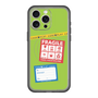 スリムプロテクションプレミアムケース with MagSafe［ FRAGILE Stickers - Green ］