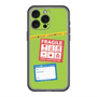 スリムプロテクションプレミアムケース with MagSafe［ FRAGILE Stickers - Green ］