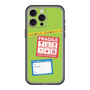 スリムプロテクションプレミアムケース with MagSafe［ FRAGILE Stickers - Green ］
