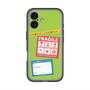 スリムプロテクションプレミアムケース with MagSafe［ FRAGILE Stickers - Green ］