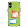 スリムプロテクションプレミアムケース with MagSafe［ FRAGILE Stickers - Green ］