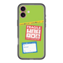 スリムプロテクションプレミアムケース with MagSafe［ FRAGILE Stickers - Green ］