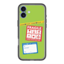 スリムプロテクションプレミアムケース with MagSafe［ FRAGILE Stickers - Green ］