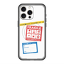 スリムプロテクションプレミアムケース with MagSafe［ FRAGILE Stickers - White ］