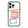 スリムプロテクションプレミアムケース with MagSafe［ FRAGILE Stickers - White ］