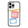 スリムプロテクションプレミアムケース with MagSafe［ FRAGILE Stickers - White ］