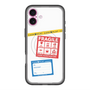 スリムプロテクションプレミアムケース with MagSafe［ FRAGILE Stickers - White ］
