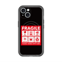 スリムプロテクションプレミアムケース with MagSafe［ FRAGILE Sticker - Black ］