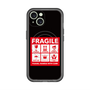 スリムプロテクションプレミアムケース with MagSafe［ FRAGILE Sticker - Black ］