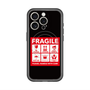 スリムプロテクションプレミアムケース with MagSafe［ FRAGILE Sticker - Black ］